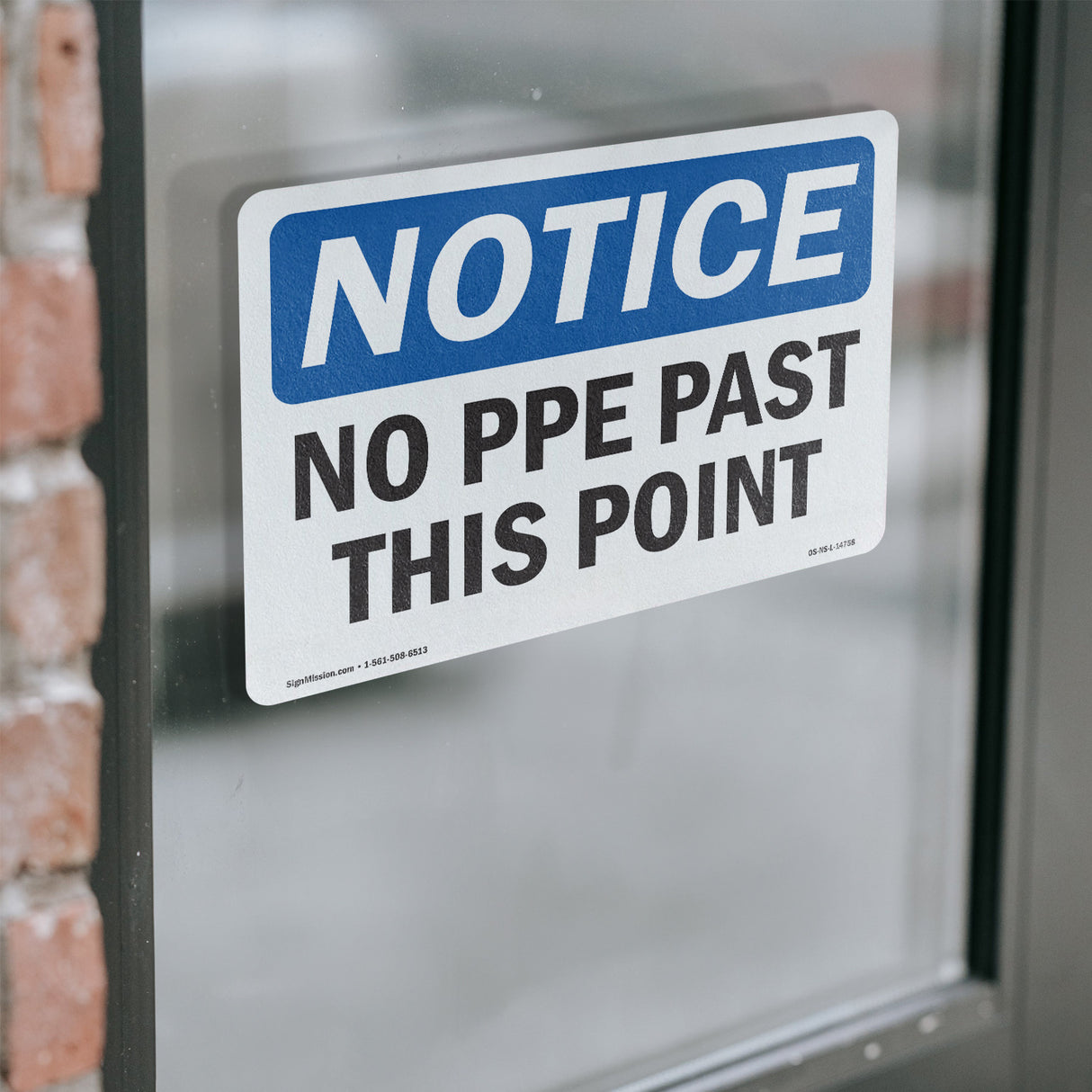 No PPE Past This Point