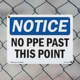No PPE Past This Point