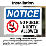 No Public Nudity Allowed