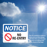 No Re-Entry