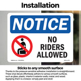 No Riders Allowed