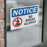 No Riders Allowed