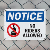 No Riders Allowed