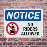 No Riders Allowed