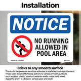 No Running Allowed In Pool Area