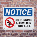 No Running Allowed In Pool Area