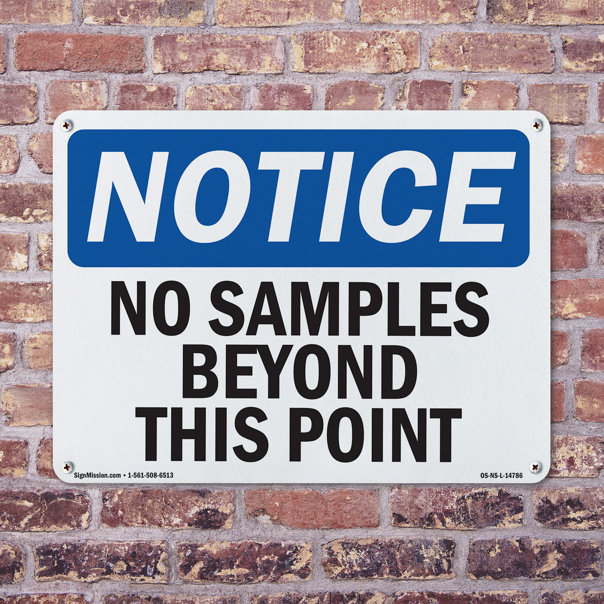 No Samples Beyond This Point