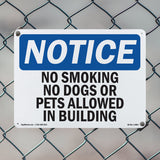 No Smoking No Dogs Or Pets Allowed In Buildings