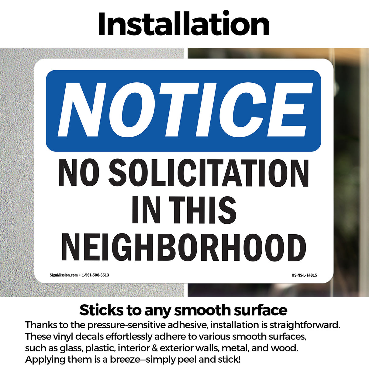 No Solicitation In This Neighborhood