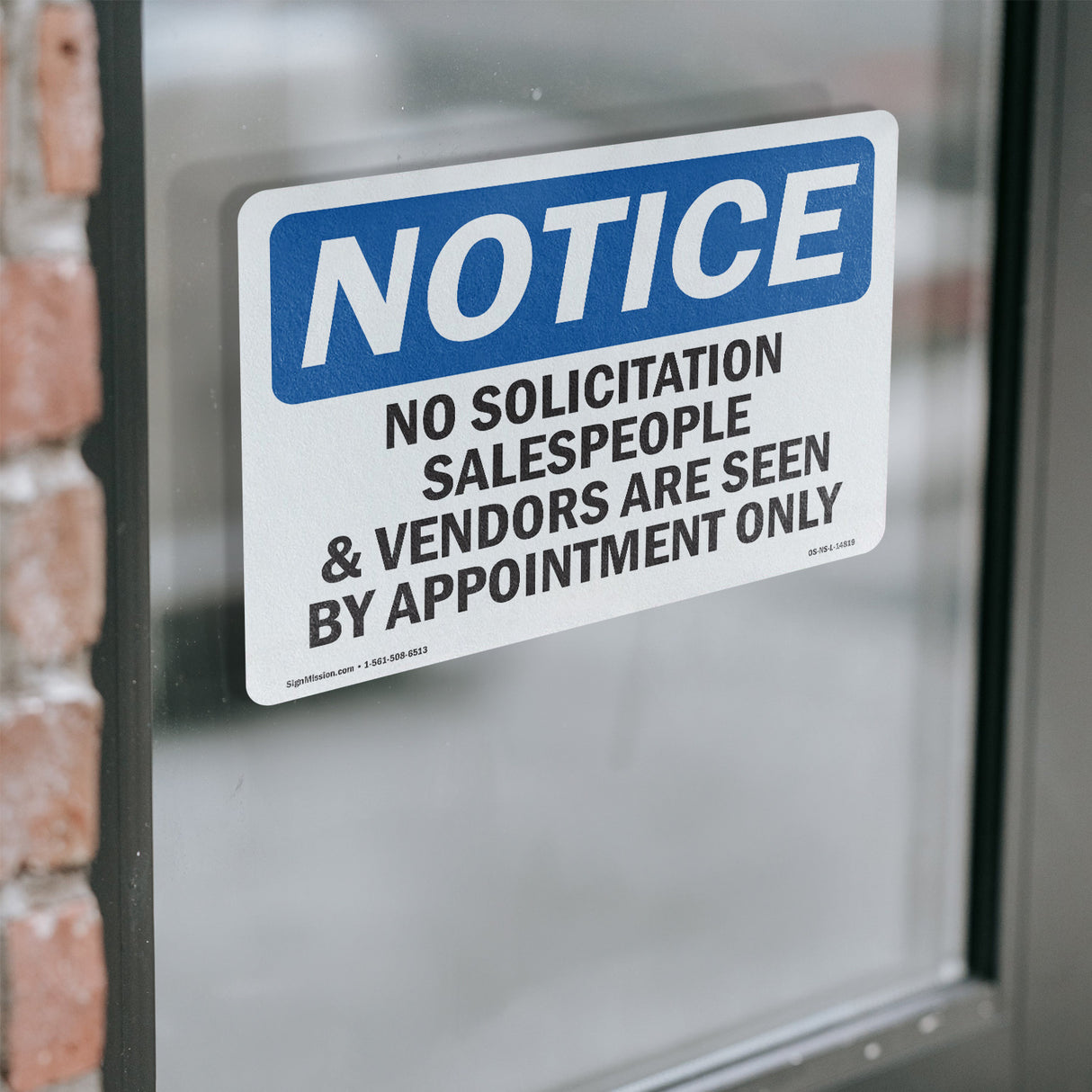 No Solicitation Salespeople And