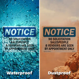 No Solicitation Salespeople And