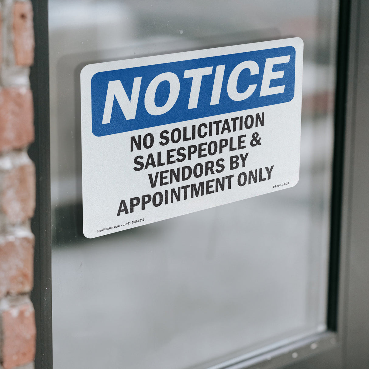 No Solicitation Salespeople And Vendors By