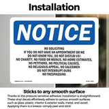 No Soliciting If You Do Not Have An Appointment