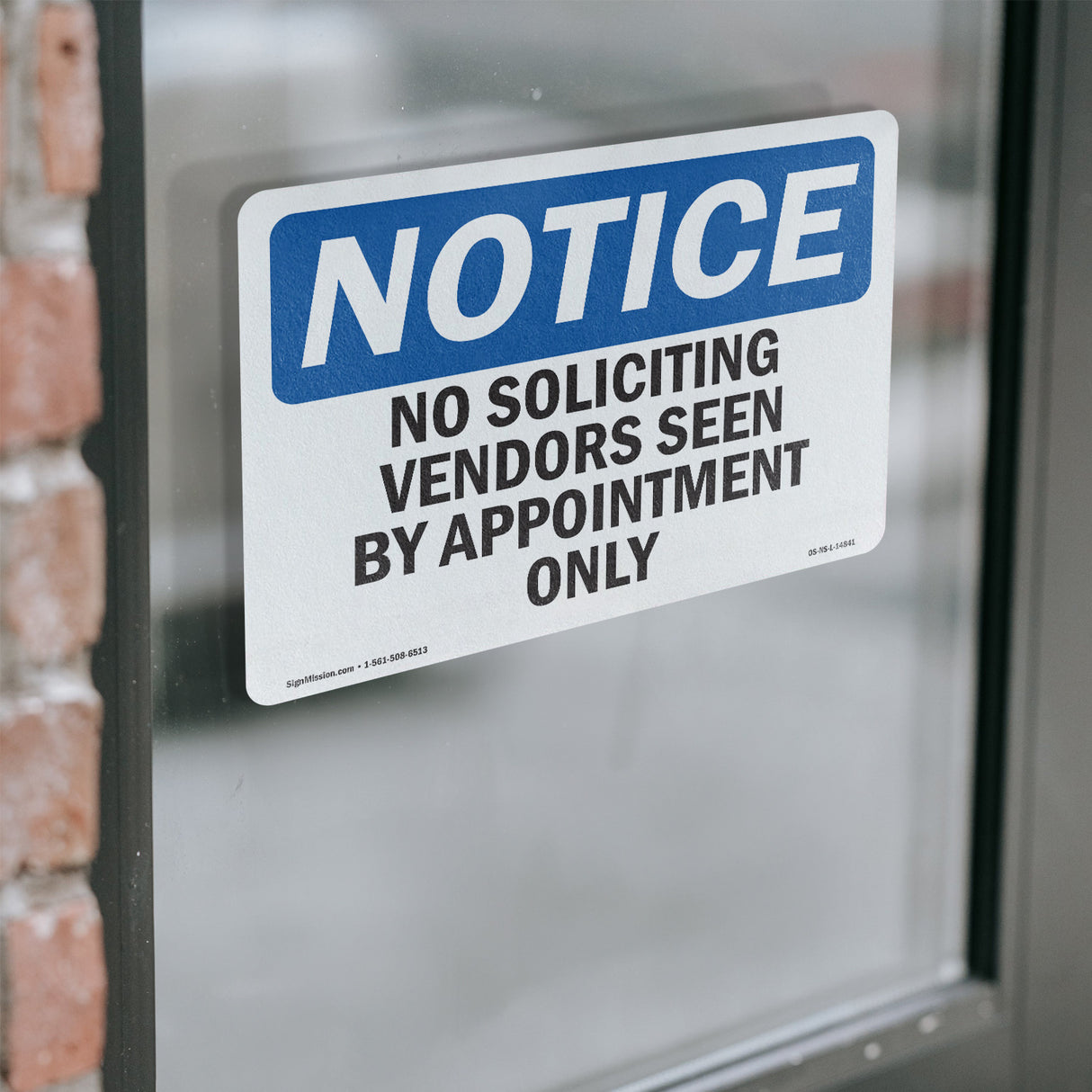 No Soliciting Vendors Seen By Appointment Only