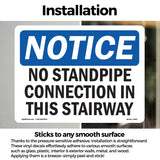 No Standpipe Connection In This Stairway