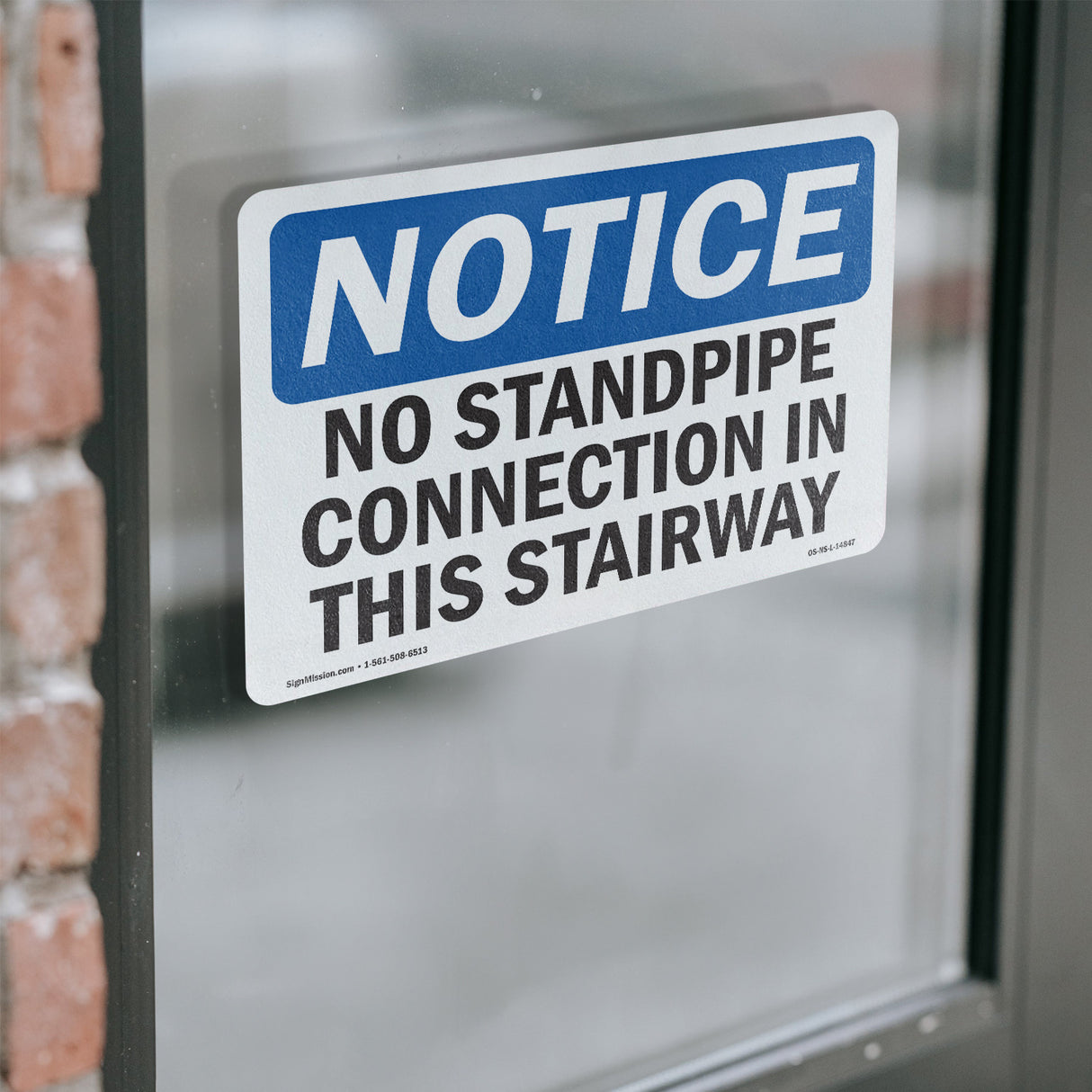 No Standpipe Connection In This Stairway
