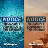 No Standpipe Connection In This Stairway