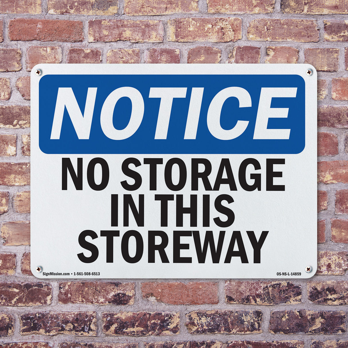 No Storage In This Doorway