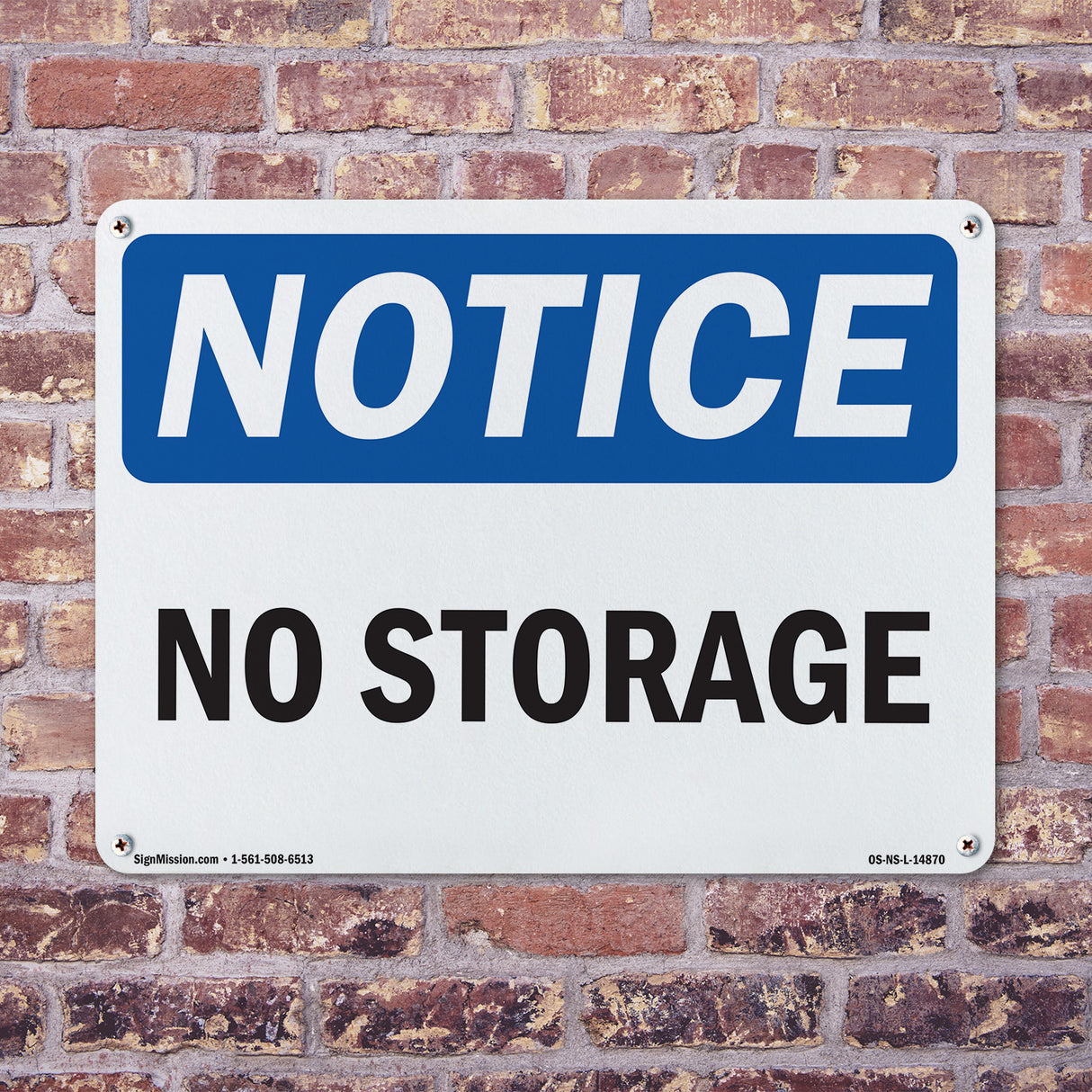 No Storage