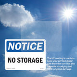 No Storage