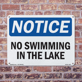 No Swimming In The Lake