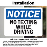 No Texting While Driving