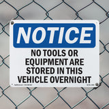 No Tools Or Equipment Are Stored In This