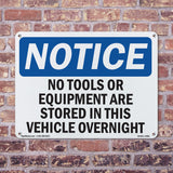 No Tools Or Equipment Are Stored In This