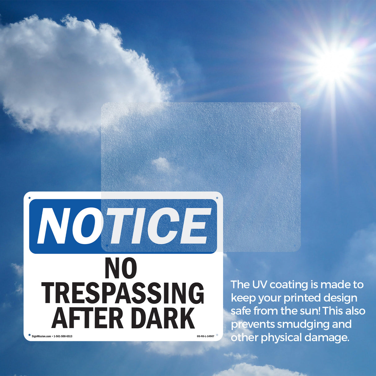 No Trespassing After Sunset