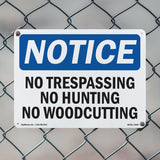 No Trespassing No Hunting No Woodcutting