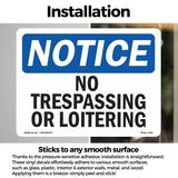 No Trespassing Or Loitering