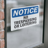 No Trespassing Or Loitering