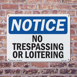 No Trespassing Or Loitering