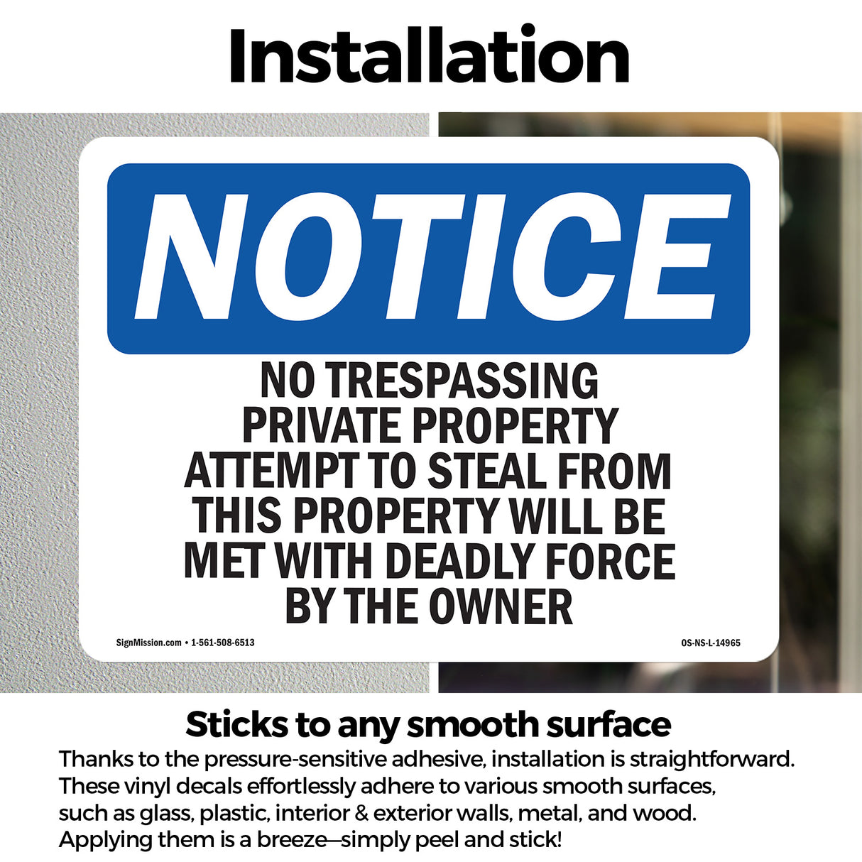 No Trespassing Private Property Attempts