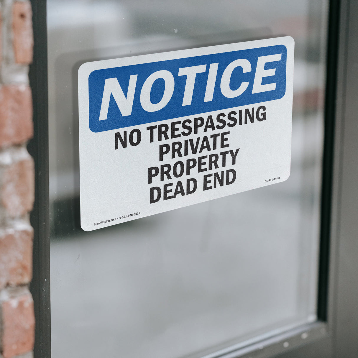 No Trespassing Private Property Dead End