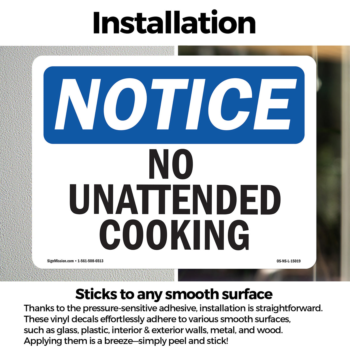 No Unattended Cooking