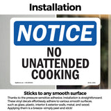 No Unattended Cooking