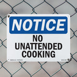No Unattended Cooking