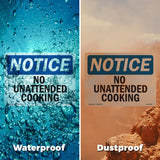 No Unattended Cooking