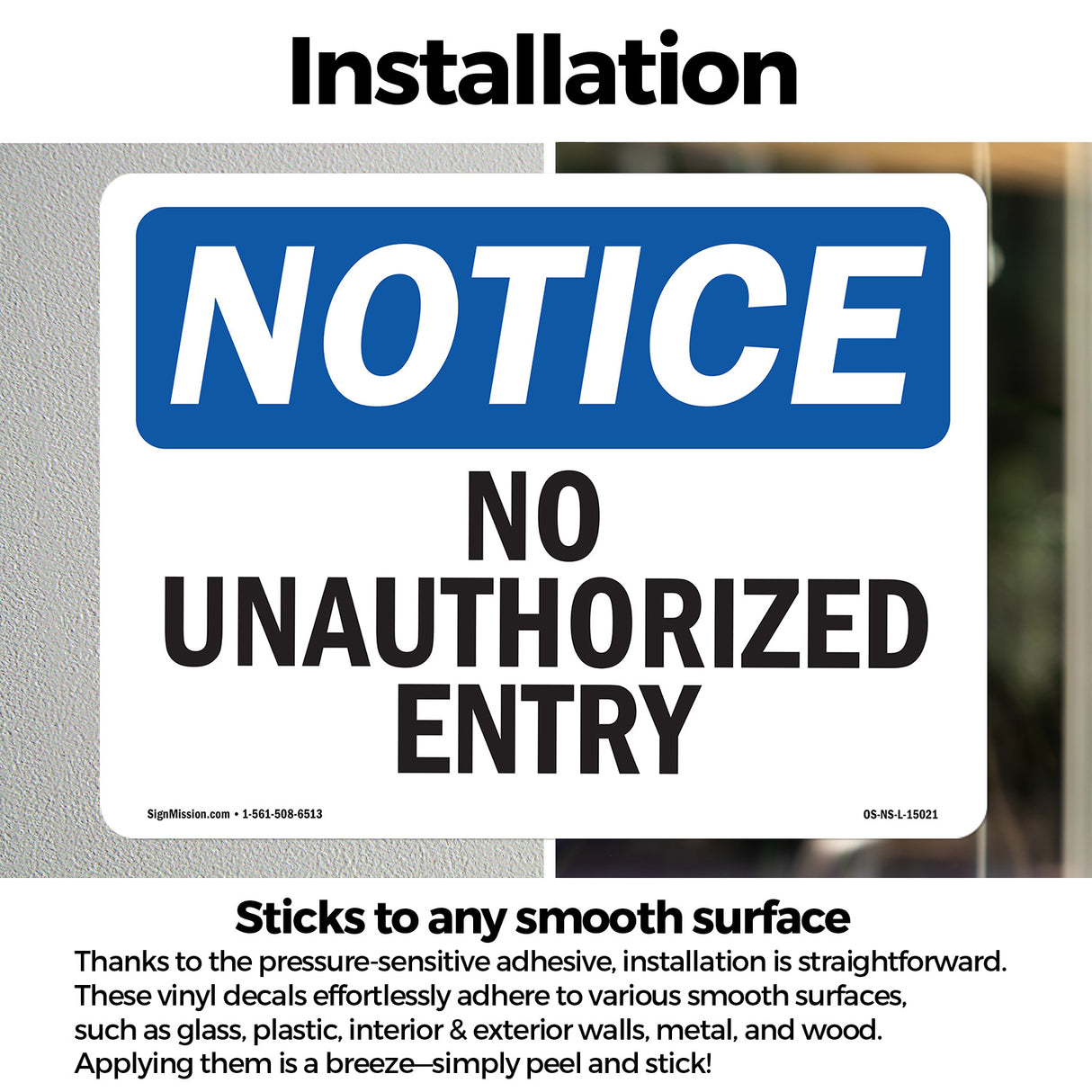 No Unauthorized Entry