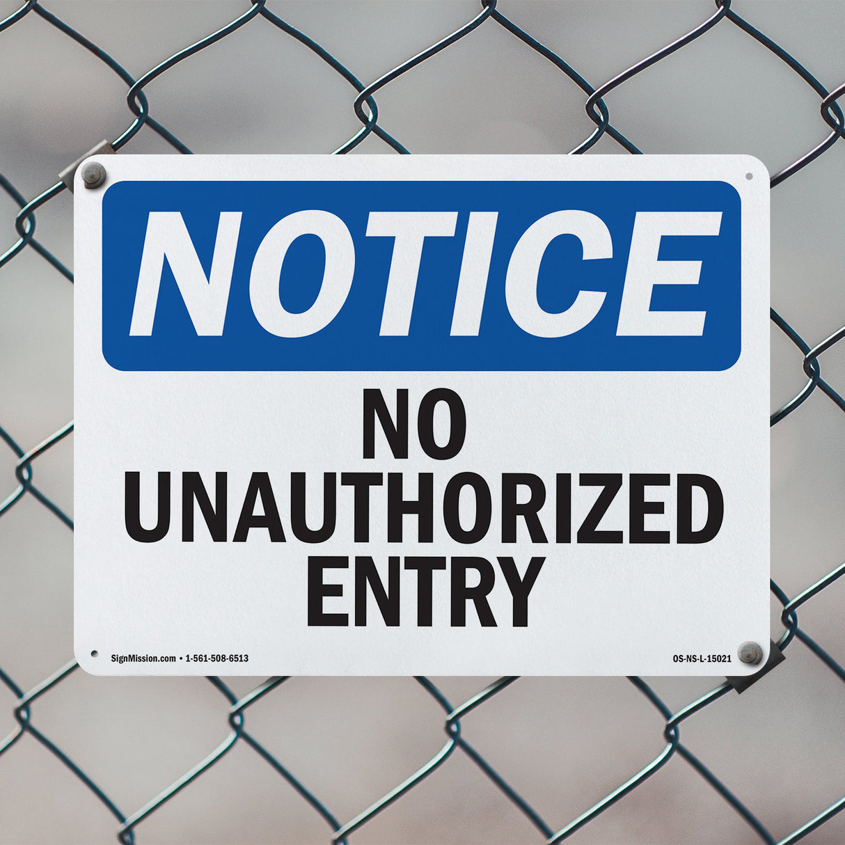 No Unauthorized Entry