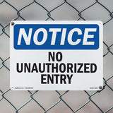 No Unauthorized Entry