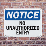 No Unauthorized Entry