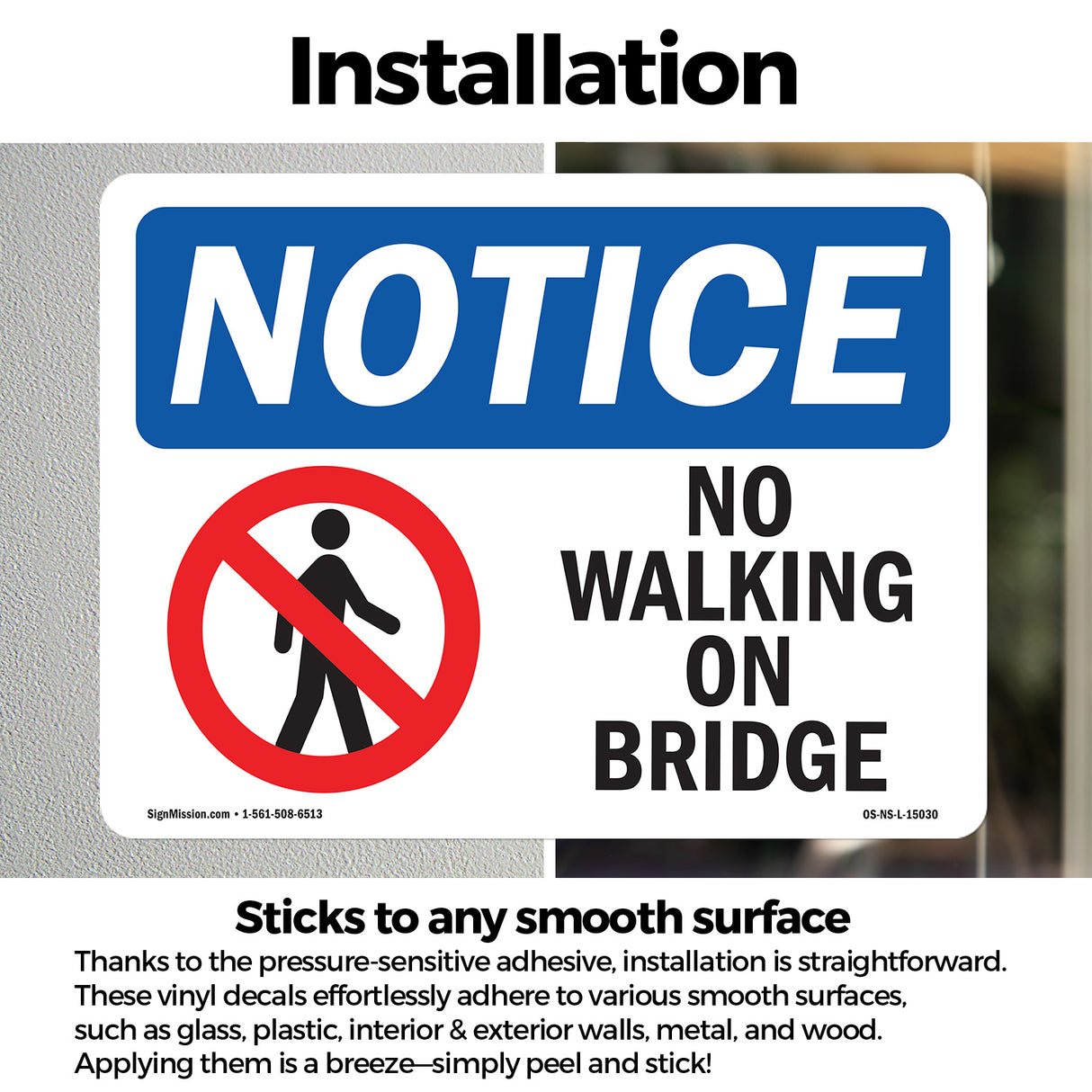 No Walking On Bridge