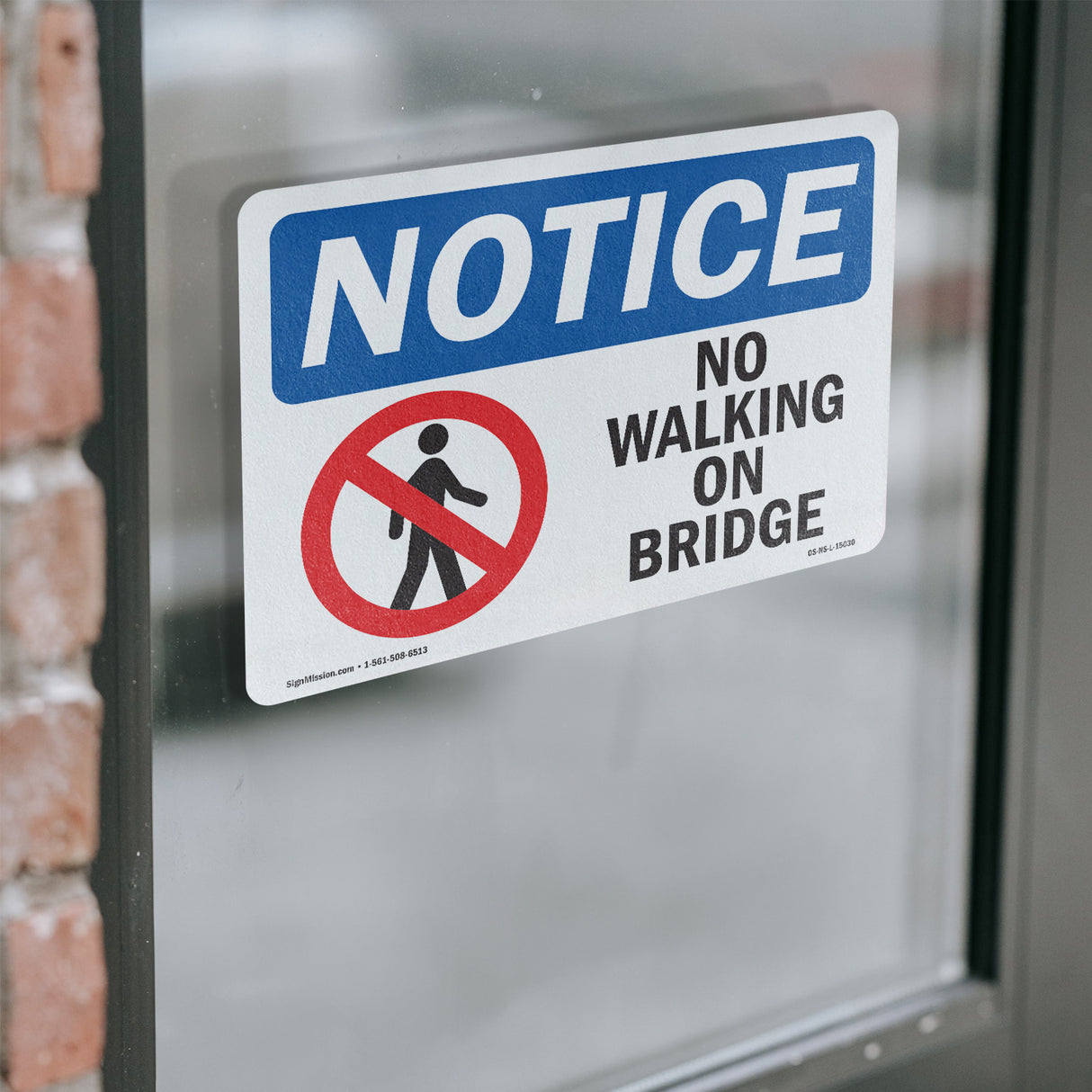 No Walking On Bridge