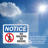 No Walking On Bridge