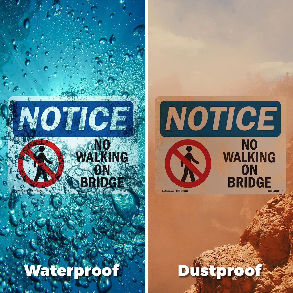 No Walking On Bridge