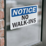 No Walk-Ins
