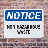 Non-Hazardous Waste Sign