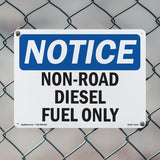 Non-Road Diesel Fuel Only